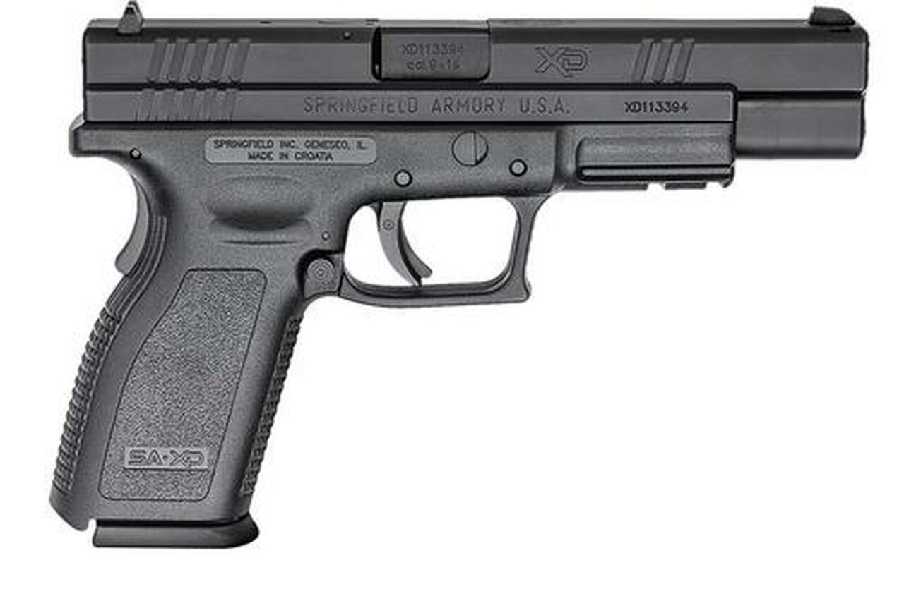 Springfield XD Tactical 9mm 5″ Barrel Ultra Safety Assurance Action Trigger, 15 Rd Mag