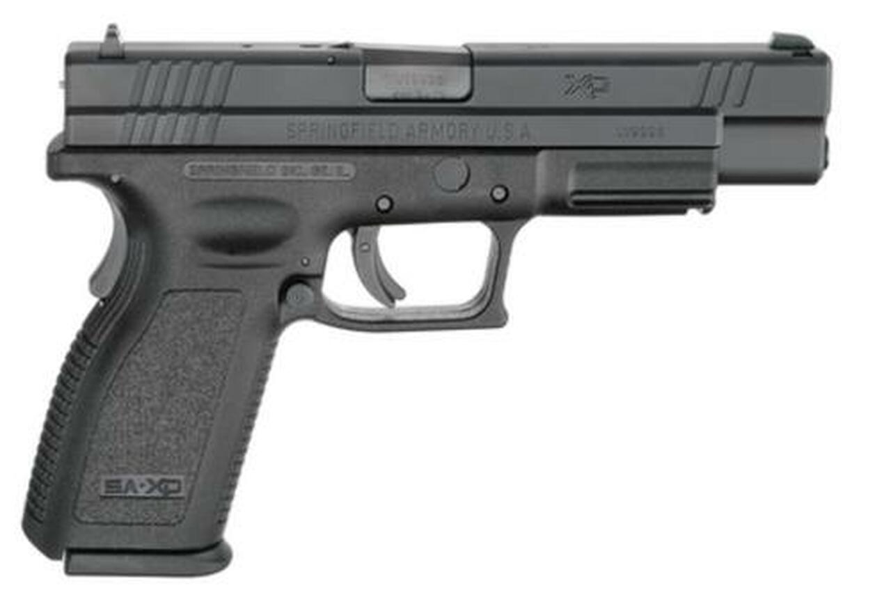 Springfield XD Tactical 9mm 5″ Barrel USA Action Trigger System Black 10rd Mag CA Compliant
