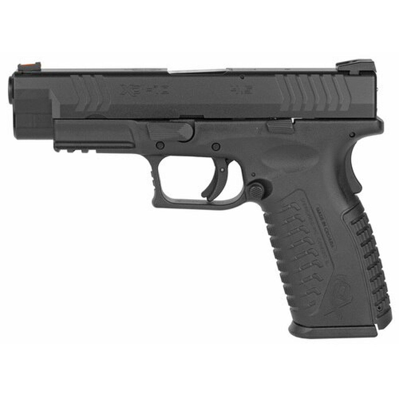 Springfield XDM 10mm, 4.5″ Barrel, Fiber Optic Front, Combat Rear Sights, 2x15rd Mags