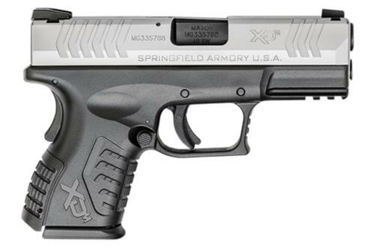 Springfield XDM 3.8 Compact 40 SW 3.8″ Barrel Bi-Tone 1- 11 Rd & 1- 16rd Mag
