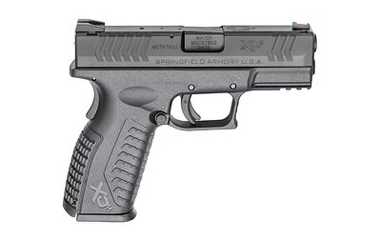 Springfield, XDM, 9MM, 3.8″ Barrel, Polymer Frame, Black, Fiber Optic Front Sights, 10 Rd Mag
