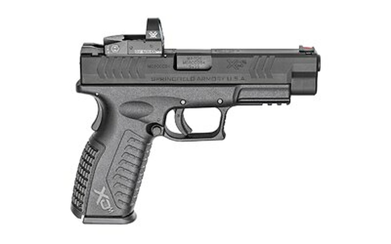 Springfield XDM 9mm, 4.5″ Barrel, 3 Sight Bases, Black, 10rd