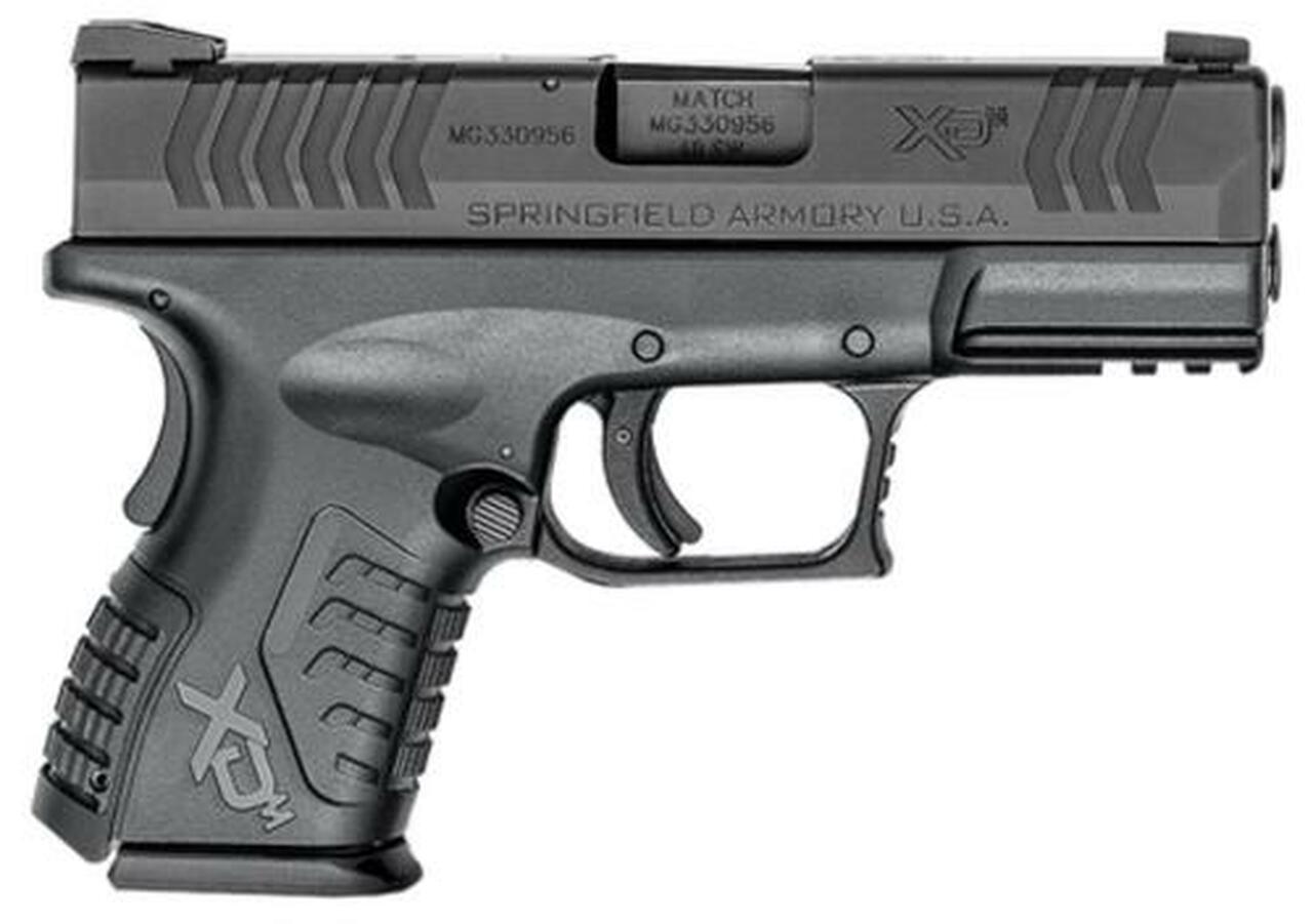 Springfield XDM Compact, .40 S&W, 3.8″, 11rd, Black