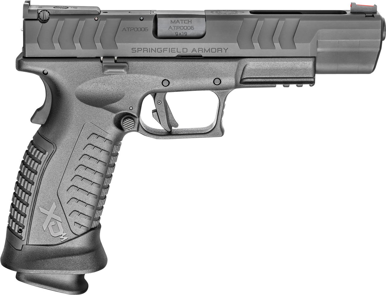 Springfield XDM Elite Precision 9mm, 5.25″ Barrel, FO Front/Adj Target Rear, Black, 3x 22rd