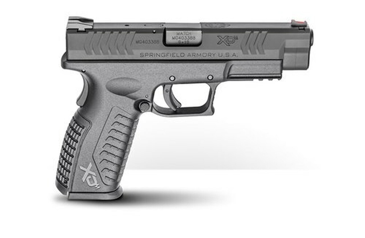 Springfield XDM Instant Gear Up Package, 9mm, 4.5″ Barrel, 10rd, Low CAP, Black
