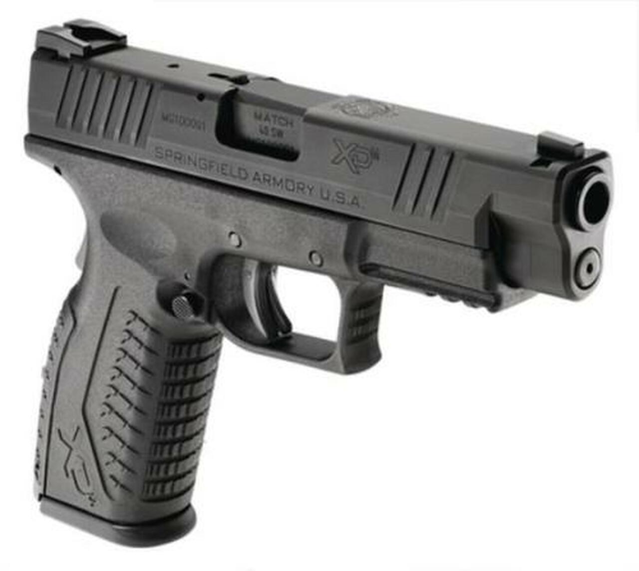 Springfield XDM Standard 40 S&W 4.5″ Barrel, Poly Grip Black, 16rd