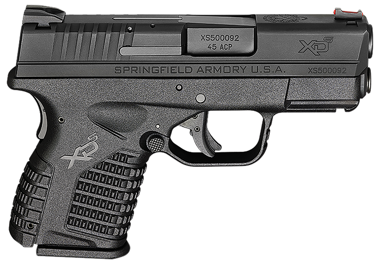 Springfield XDS 45 ACP, 3.3″, 5 Rds, Black, Essentials Package