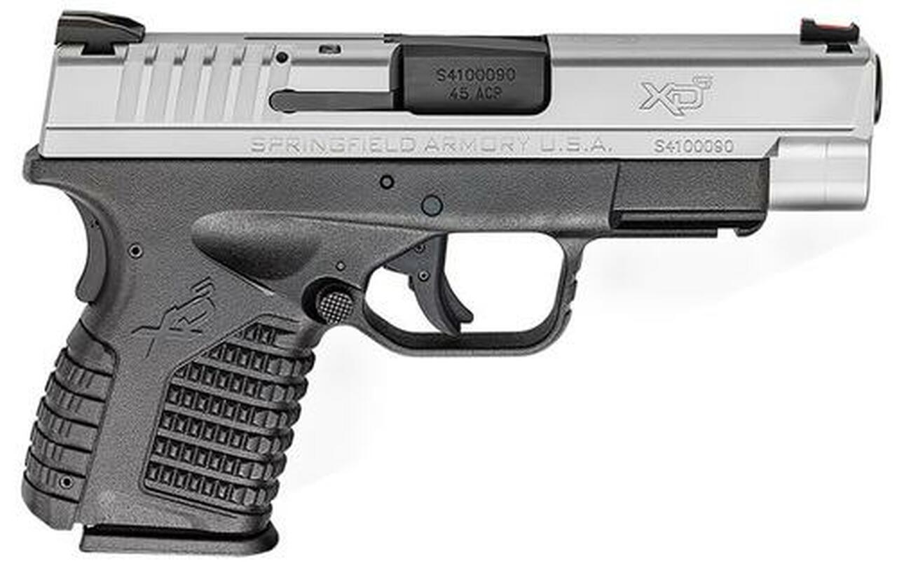 Springfield XDS Essential 45 ACP 4″ Barrel USA Trigger System Bi-Tone 5 Rd Mag