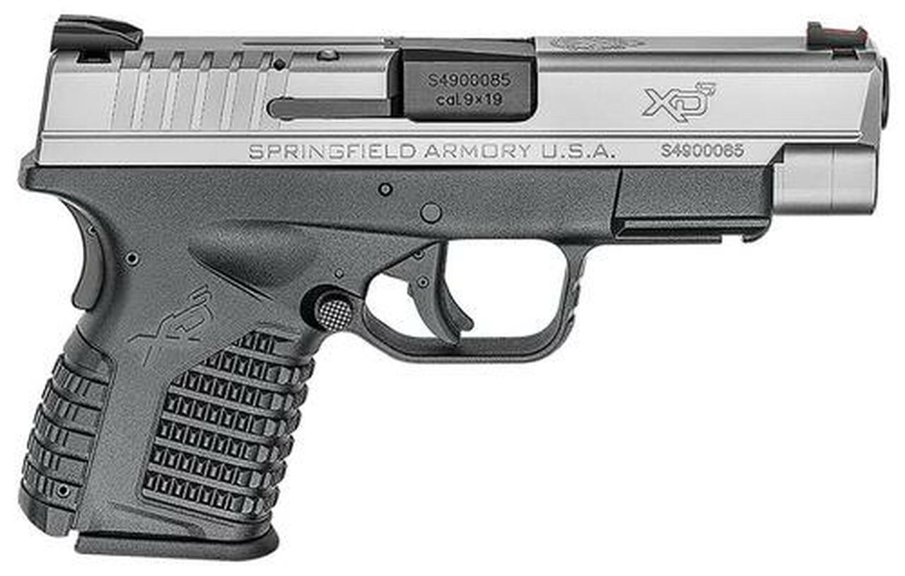 Springfield XDS Essential 9mm 4″ Barrel USA Trigger System Bi-Tone 7 Rd Mag