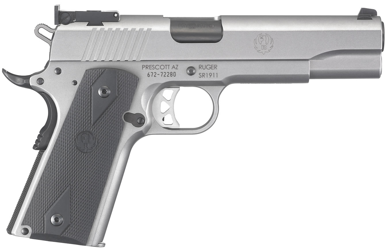 SR1911 10mm Auto Full-Size Pistol with Stainless Finish