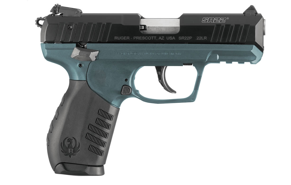 SR22 22LR Blue Titanium Rimfire Pistol