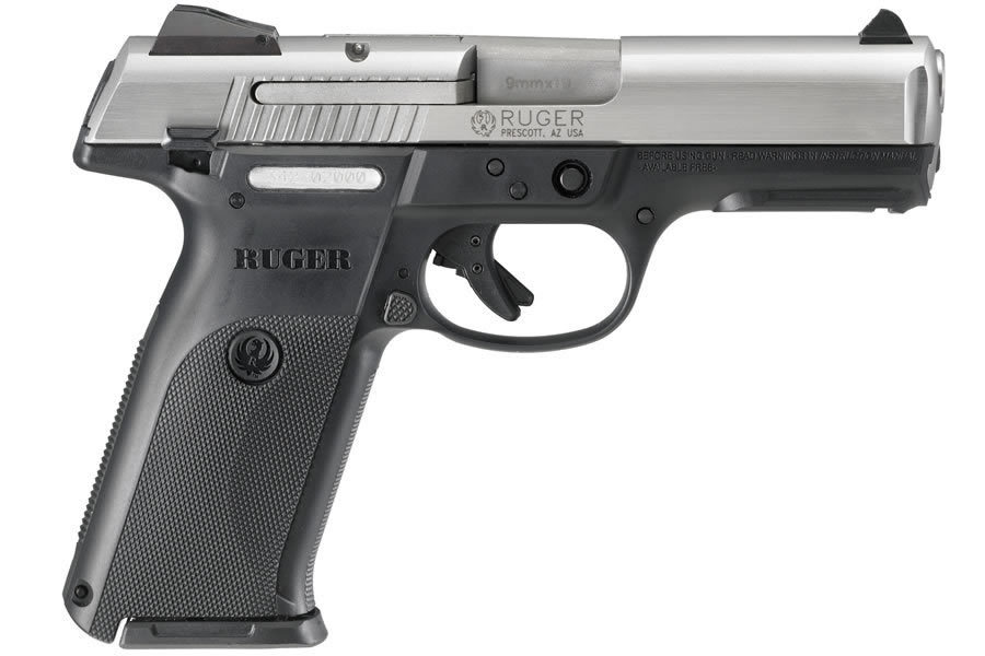 SR9 Full-Size 9mm Stainless Pistol