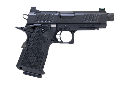 Staccato 2011 C2 9mm, 3.9″ Threaded Barrel, Optic Ready, 16rd