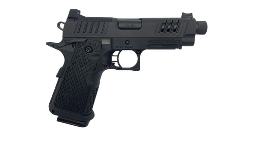 Staccato 2011 Staccato C2 9mm, 4.5″ Threaded Barrel, Optic Ready, 16rd