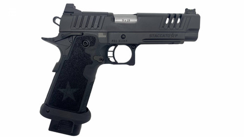 Staccato 2011 Staccato P 9mm, 4.4″ Stainless Barrel, CS Frame, Optic Ready, 17rd