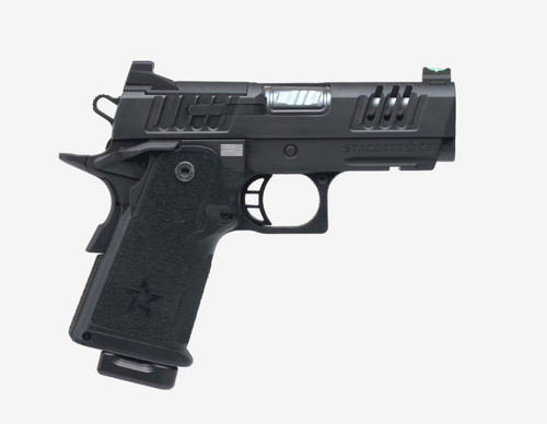 Staccato CS 9mm, 3.5″ Barrel, Optics Ready, Curved Trigger, Black, 16rd
