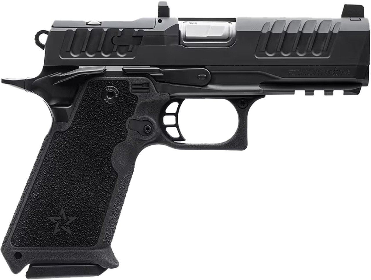 STACCATO HD P4 HD P4  SEMI AUTO 9MM LUGER (9×19 PARA)   HANDGUNS  black and stainless