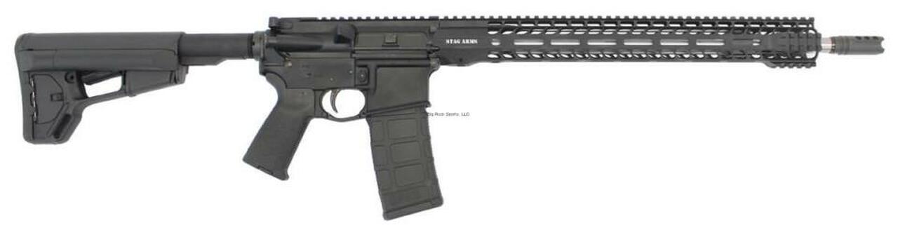 Stag AR-15 3-Gun Rifle 5.56/223 18″ SS Fluted Barrel 16.5″ M-lok Rail ACS Stock 30rd Mag