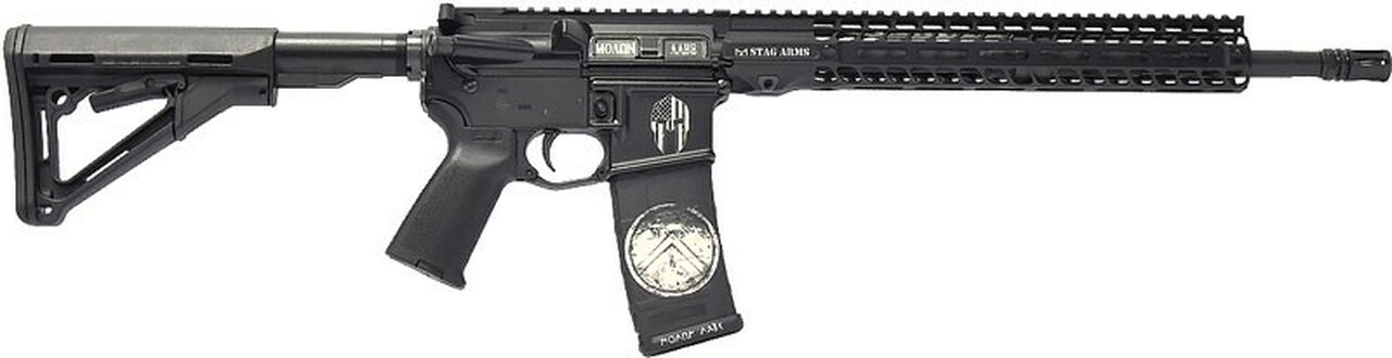 Stag AR-15 Molon Labe Edition 5.56/223 16″ Barrel M-Lok Rail Optic Ready 30rd Mag