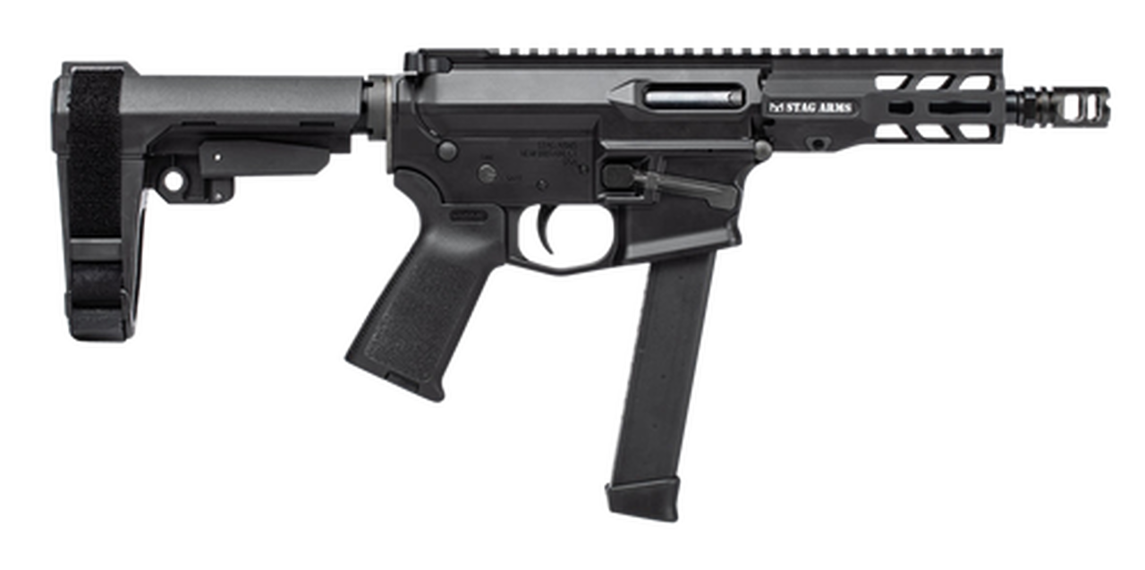 Stag Arms PXC-9 9mm, 5.5″ Rubber Black Nitride