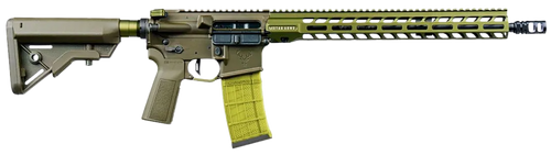 Stag Arms Stag-15 223 Remington/5.56x45mm, 16″ Threaded Barrel, Olive Drab Green, M-Lok Handguard, 30rd