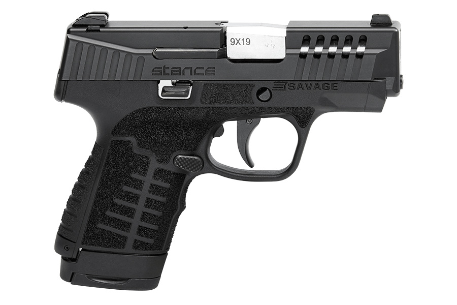 Stance 9mm Micro Compact Pistol with 3.2 Inch Barrel and Black Finish