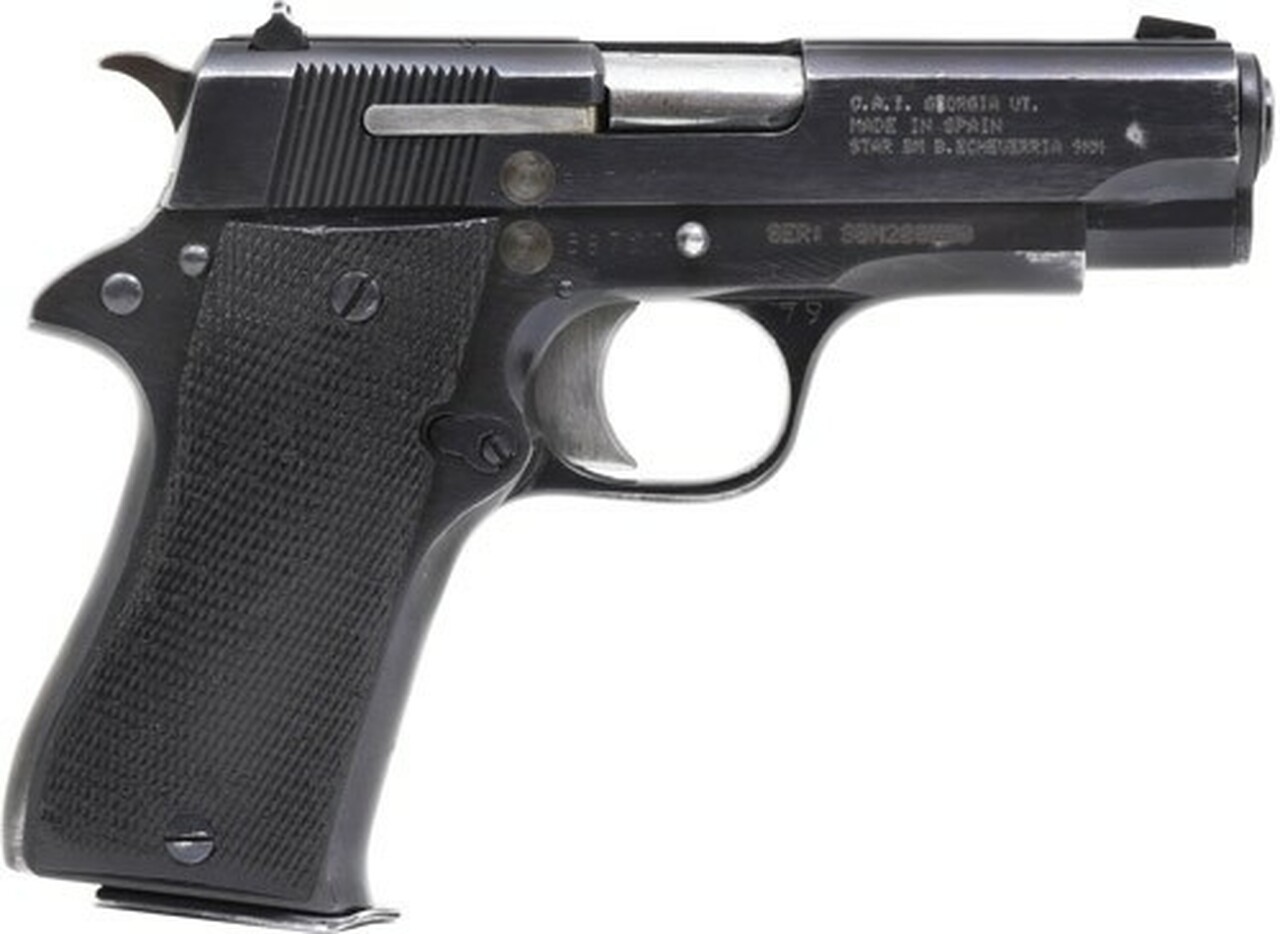 STAR BM 9MM PISTOL 3.77″ BARREL, GOOD CONDITION, 8RD MAG