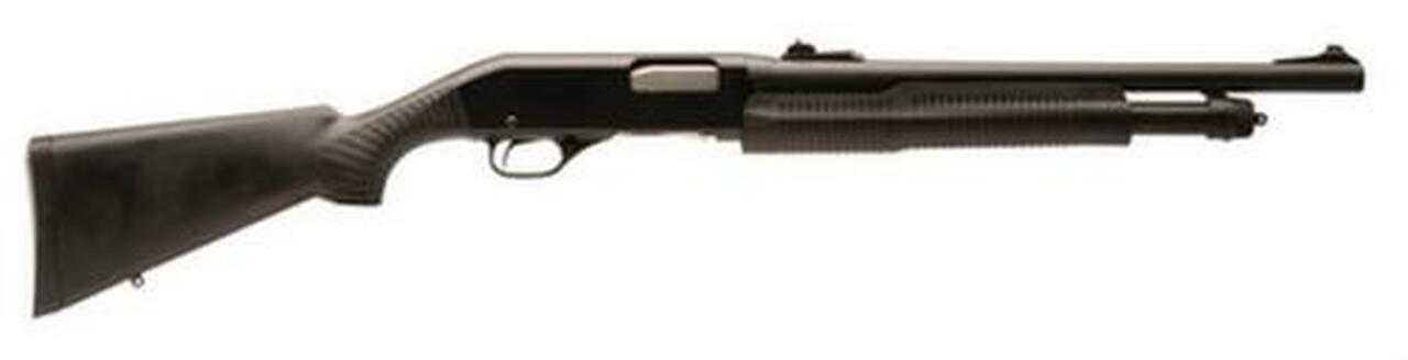 Stevens 320 Security 12 Ga, 18.5″ Barrel, Ghost Ring Sight, 5rd