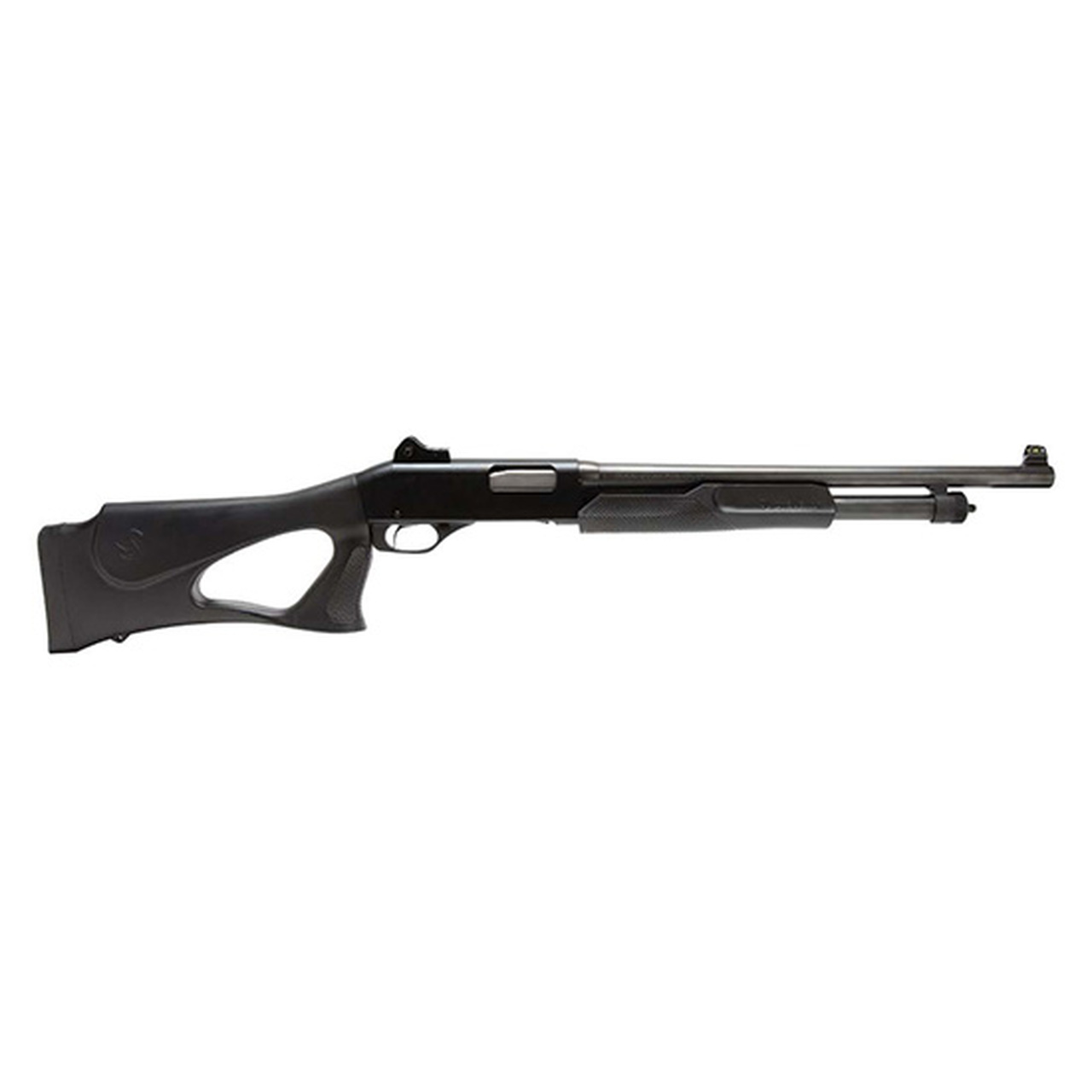 Stevens 320 Security Thumbhole Pump 20 Ga, 3″, 18.5″ Barrel, Cylinder Bore, Matte Blued, Ghost Ring Sight, 5rd