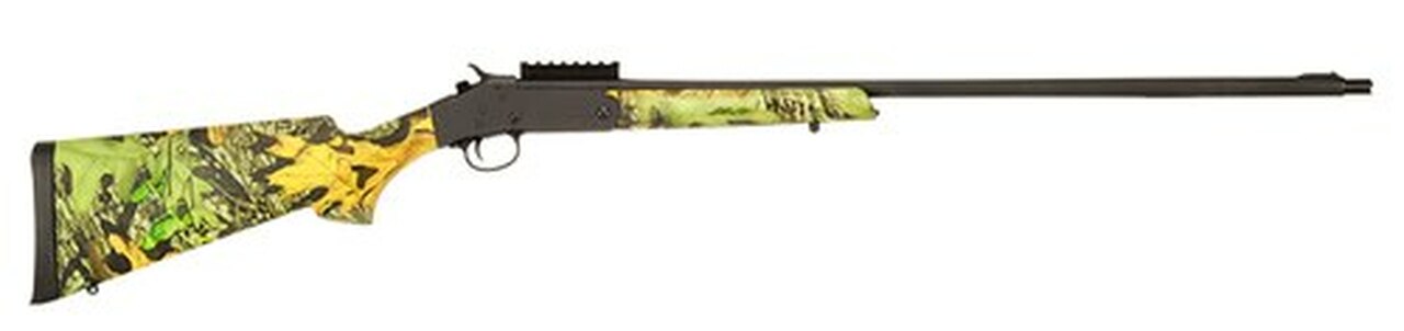 Stevens M301 Turkey Obsession, Single Shot, 20 Ga 3″ Chamber, 26″ Barrel, Black Color, Mossy Oak Breakup Polymer Stock, Right Hand, X-Full Choke, Bead Sight