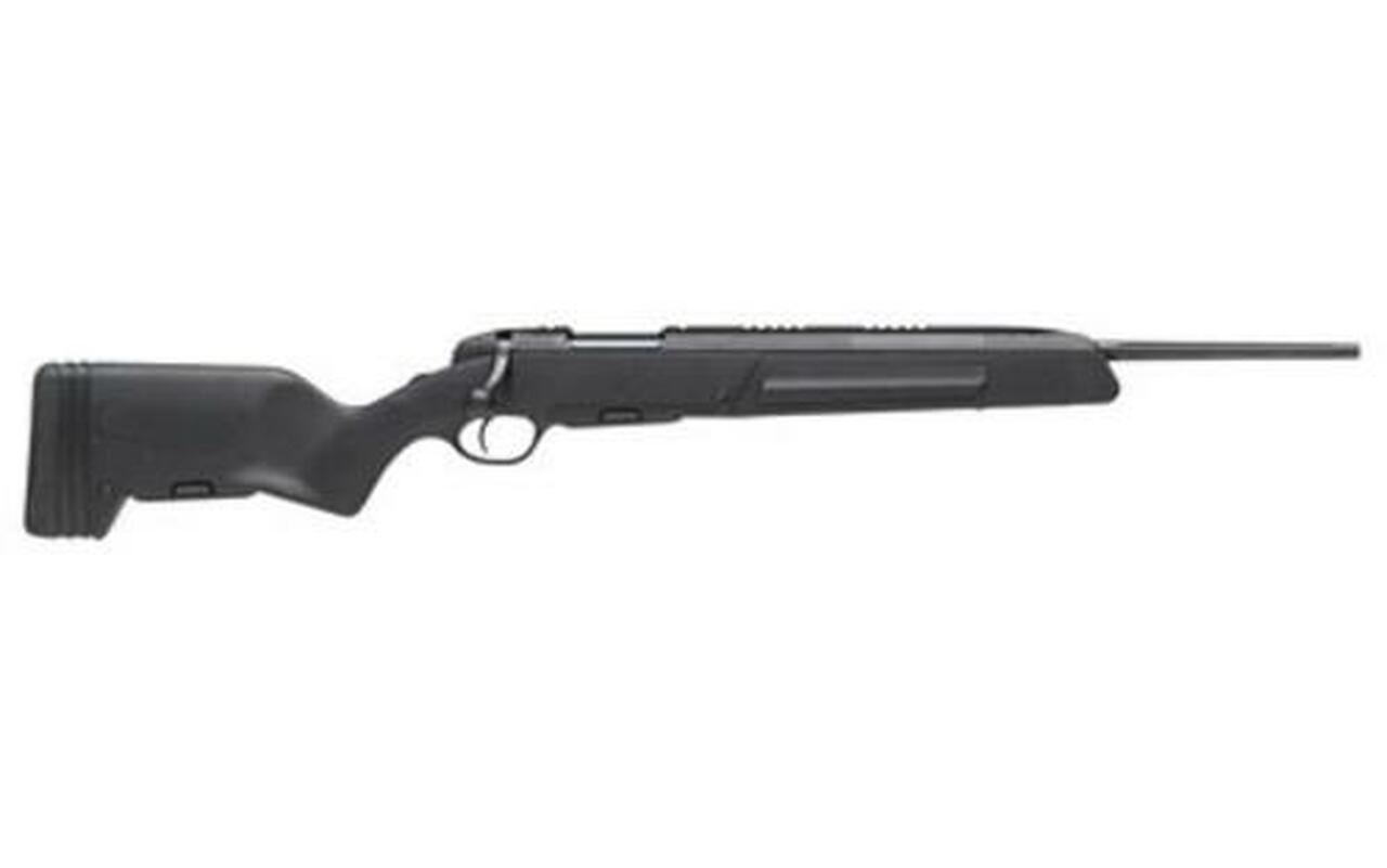Steyr 26.286.3BO Scout, Bolt Action, .243 Win, 19″ FB, 5rd, Black Synthetic Stock
