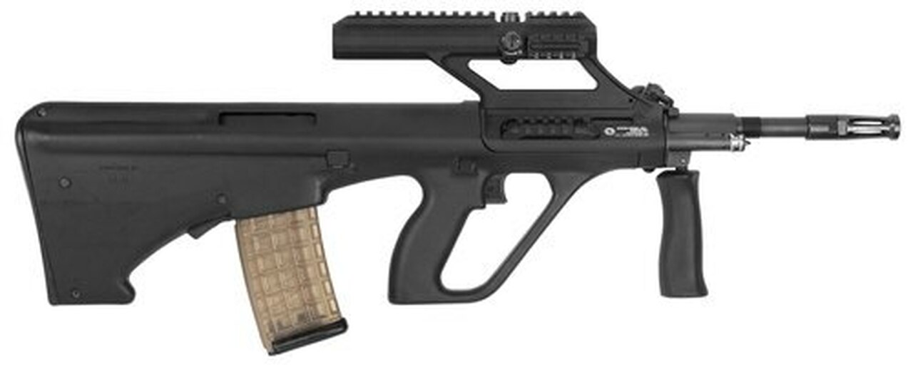Steyr AUG A3 M1, 5.56/.223, 16.375″, 30rd, 3x Optic, Bullpup, Black