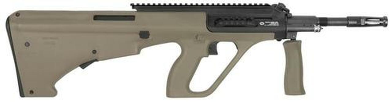 Steyr AUG A3 M1 Semi-Auto, .223/5.56, 16″, 30rd, Extended Rail, Tan