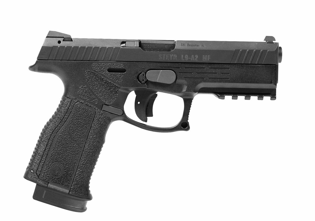 Steyr M9A2 MF 9mm 4″ Barrel Black