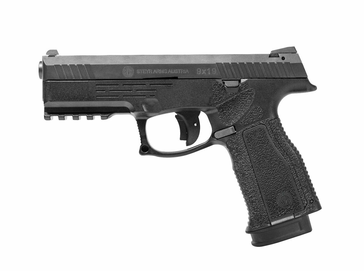 Steyr M9A2 MF 9mm 4″ Barrel Black