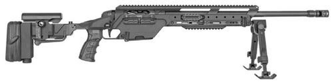 Steyr SSG 08-A1 Bolt Rifle, .308 Win, 23.6″ HB, 10rd, Folding Adjustable Black Stock