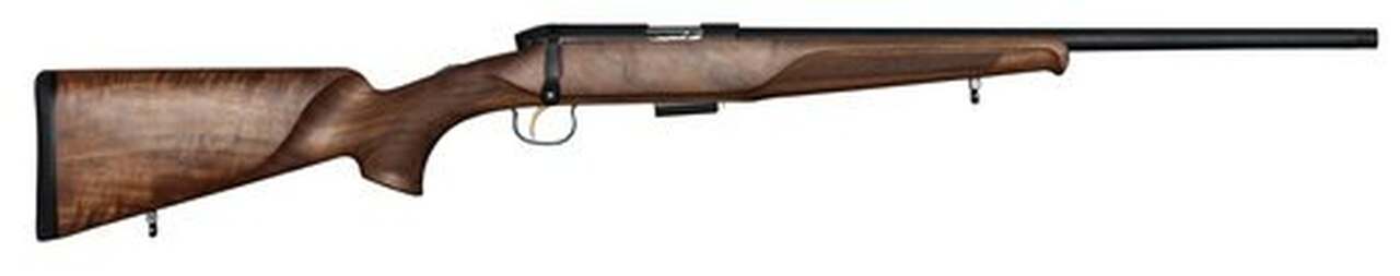 Steyr Zephyr II .22 LR, 19.7″ Threaded Barrel, Walnut Stock, Black Mannox, 5rd