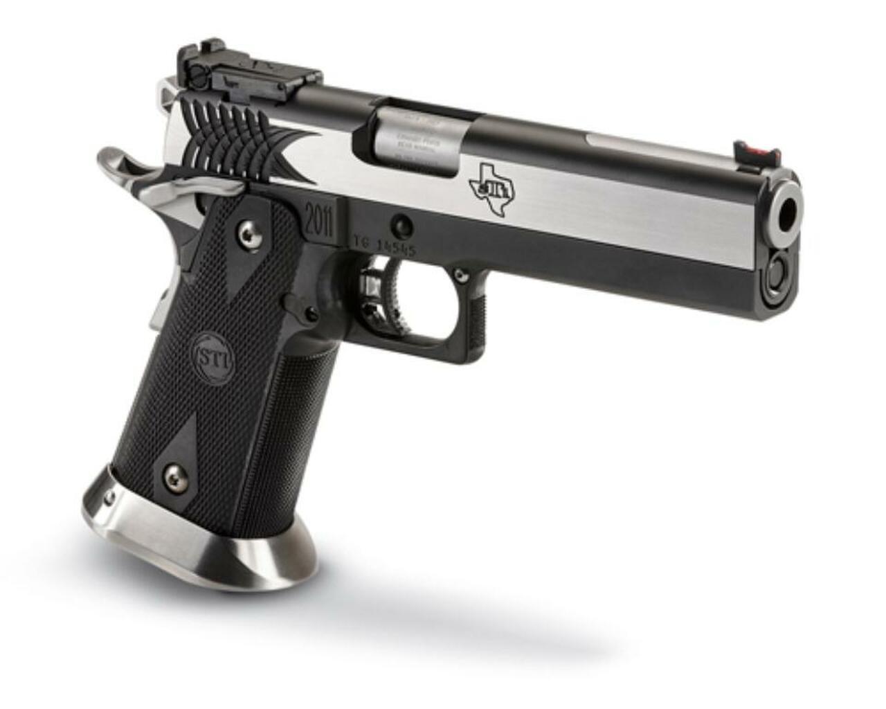 STI Apeiro 45ACP, Ss/Cerakote, 5.0″ Island Barrel, 2 X 11 RD. MAG