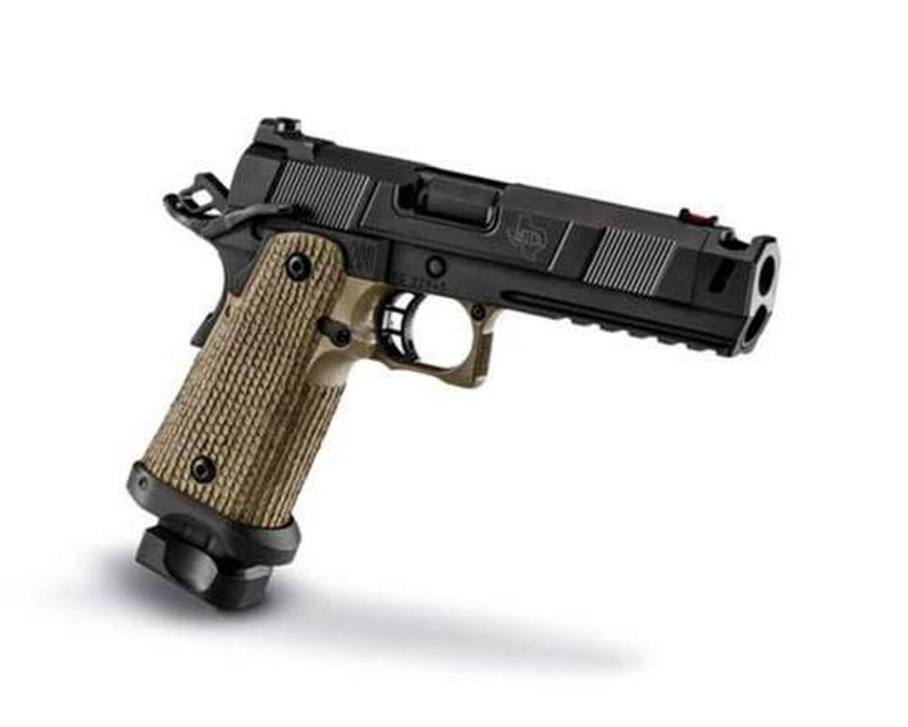 STI Costa Carry Comp 9MM 4.15″ DLC Finish, (1) 18rd And (1) 21rd Mags