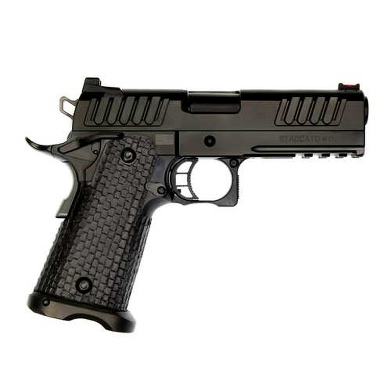 STI Staccato-P .45 ACP, 4.15″ Bull Barrel, Black W/ DLC BRL, 13rd