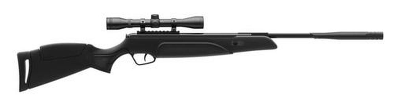 Stoeger A-30 Air Rifle, .22 Cal, 1000 FPS, Black Synthetic Stock, 4×32 Scope