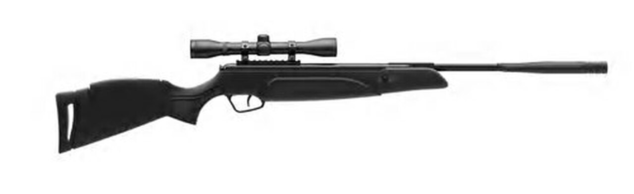 Stoeger A30 Airgun Black Synthetic Stock .177 Caliber, 4×32 Scope 1200 FPS