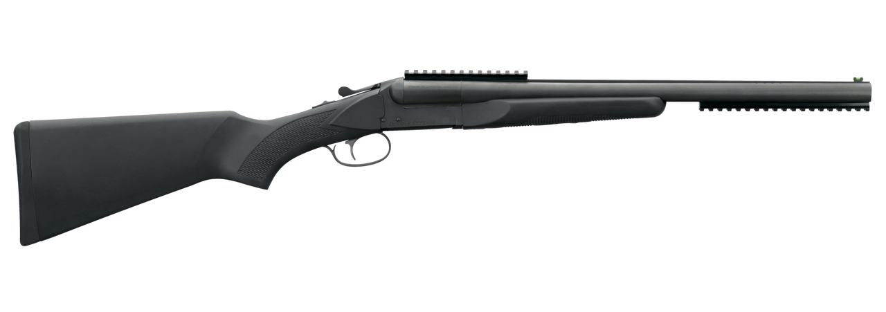 Stoeger Double Defense Black Synthetic 12 Ga, 20″ Ported Barrel