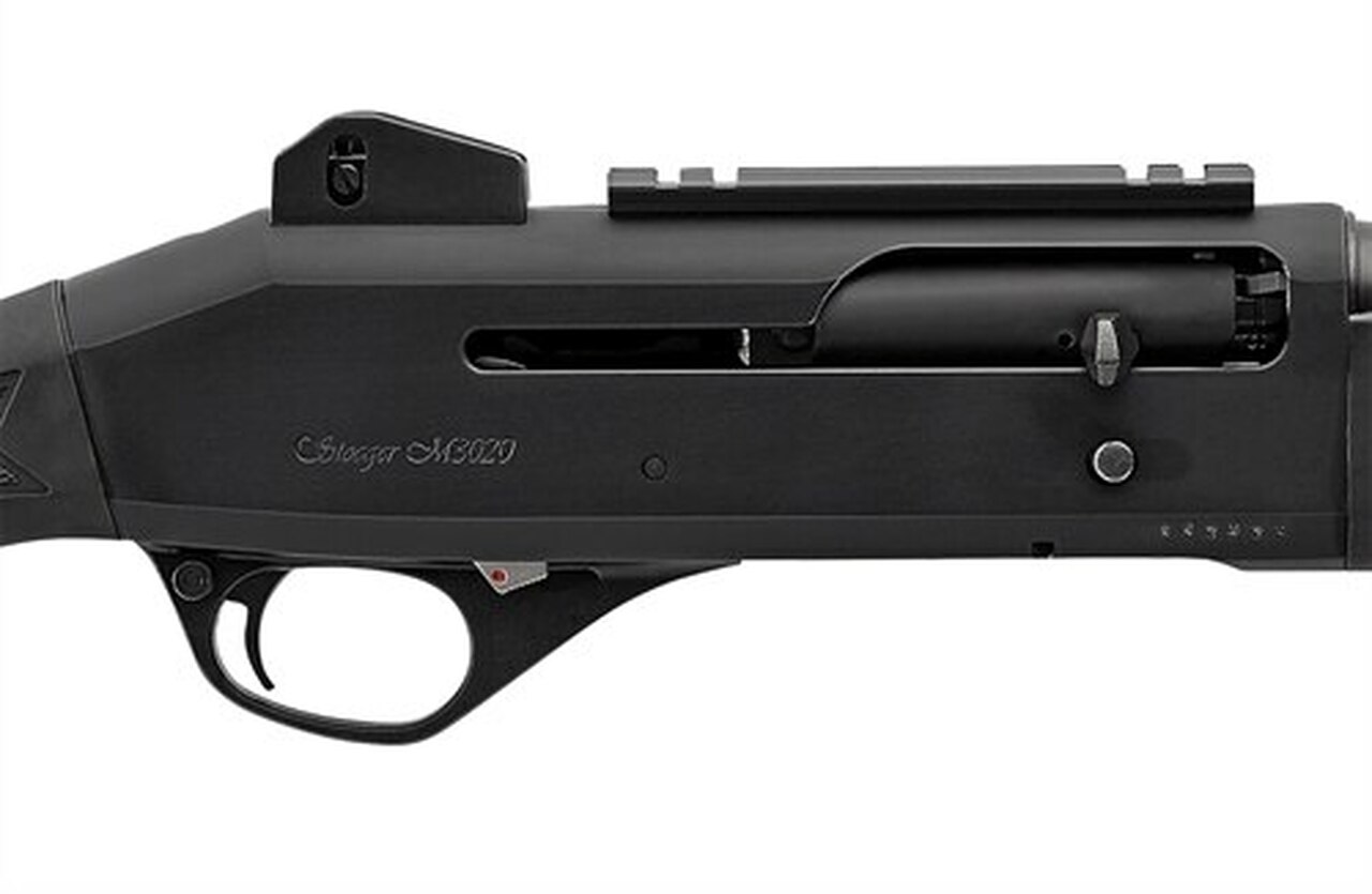 Stoeger M3020, Semi-Auto 20 Ga, 18.5″ Barrel, 3″, 4rd, Ghost Ring Sights, Black