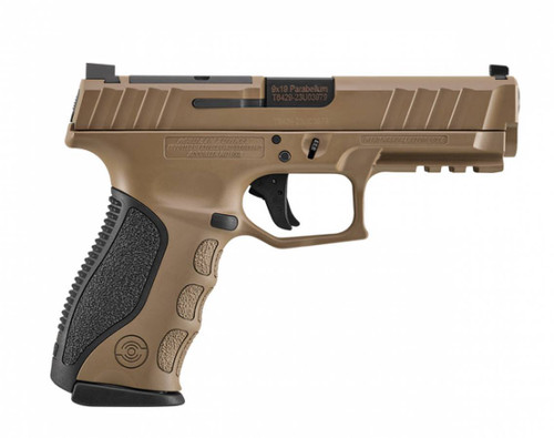 Stoeger STR-9 9mm, 4″ Barrel, Optics Ready, Flat Dark Earth, 15rd