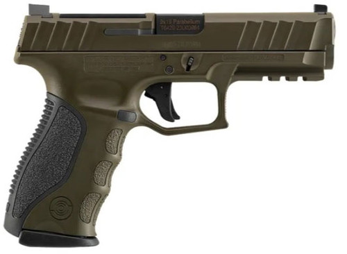 Stoeger STR-9 9mm, 4″ Barrel, Optics Ready, OD Green, 15rd