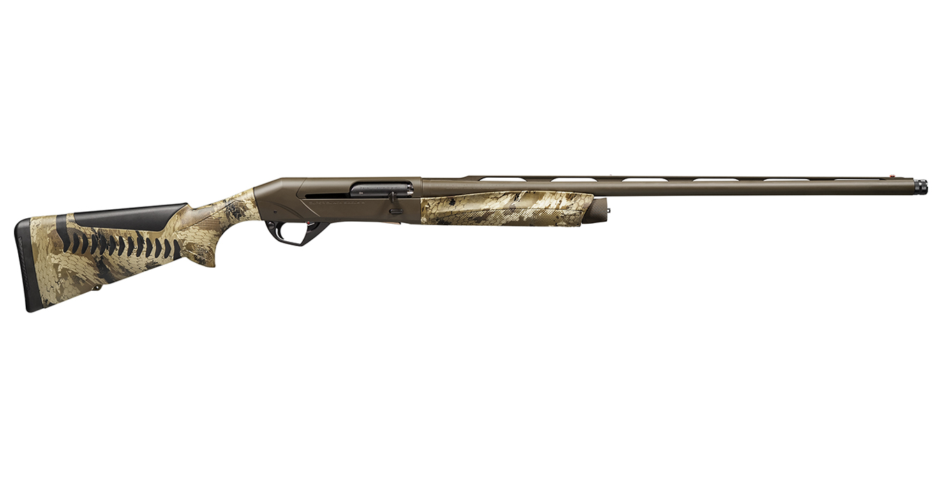 Super Black Eagle 3 12 Gauge Performance Shop Shotgun with Optifade Marsh Synthetic Stock