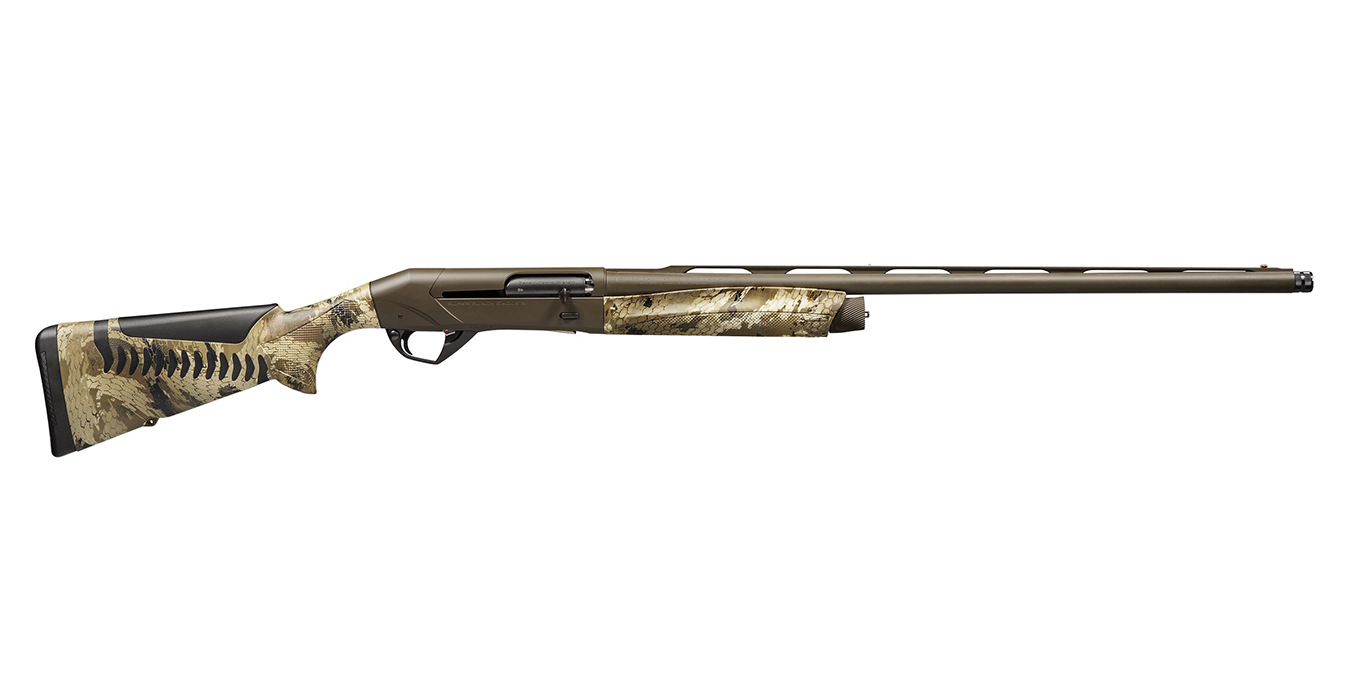 Super Black Eagle 3 12 Gauge Semi-Auto Shotgun with 28 Inch Barrel and Core Optifade Marsh Stock