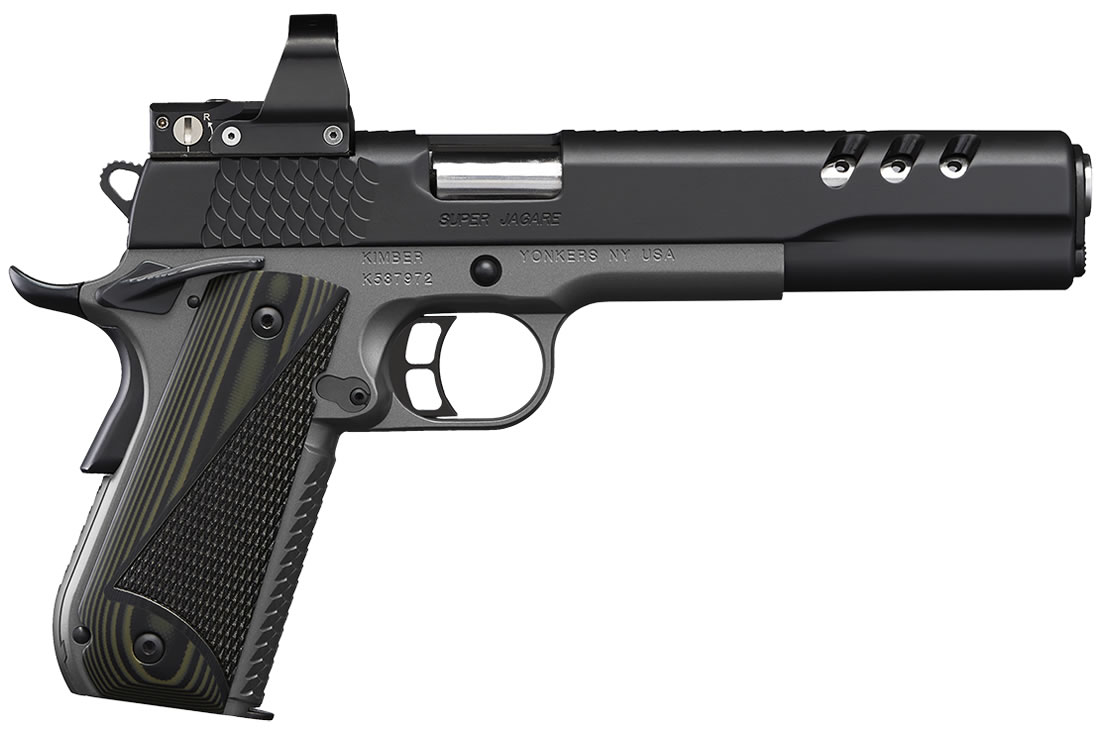 Super Jagre 10mm Semi-Automatic Pistol with Leupold Red Dot Sight