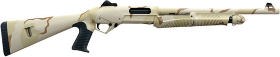 Super Nova Tactical 12Ga 18.5 Inch Barrel Pump-Action Shotgun with Desert Camo